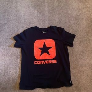 Black converse t shirt